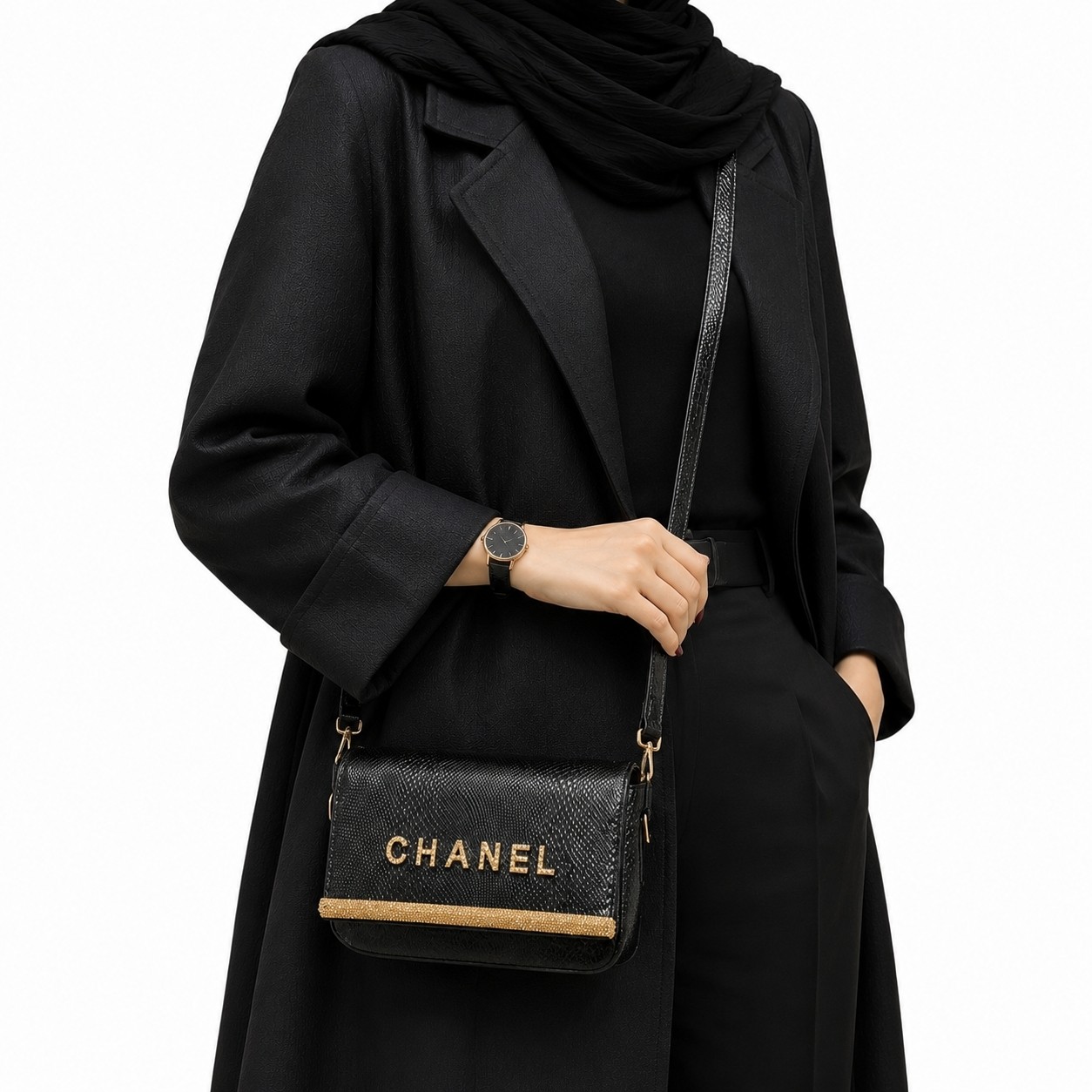 کیف زنانه مجلسی مدل Chanel دوشی