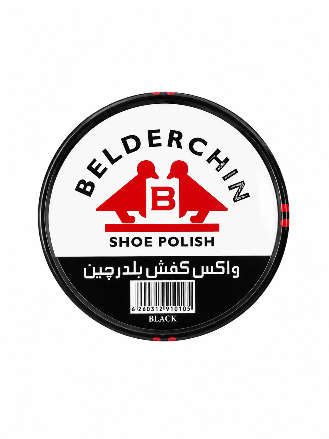 واکس مشکی کفش مشکی بلدرچین (Belderchin)