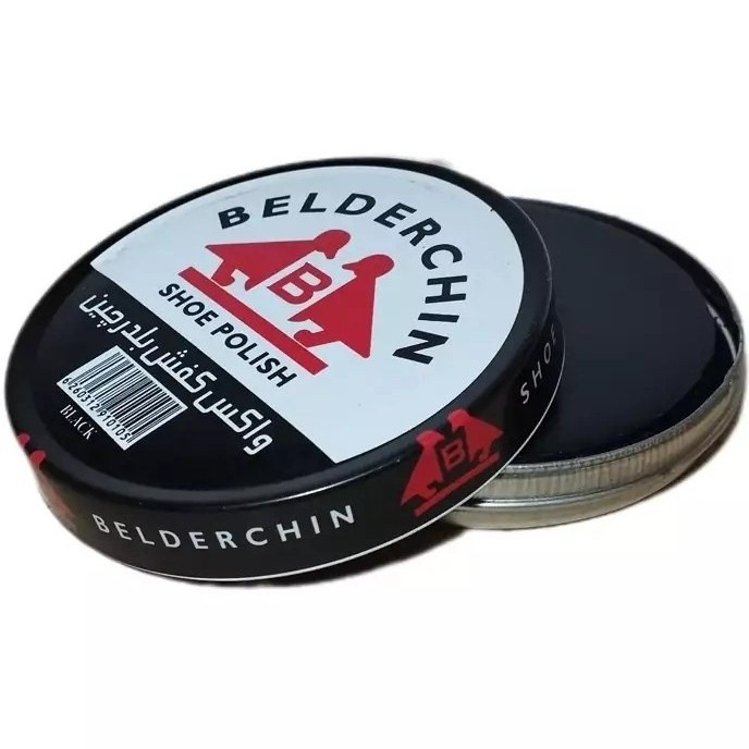 واکس مشکی کفش مشکی بلدرچین (Belderchin) -
