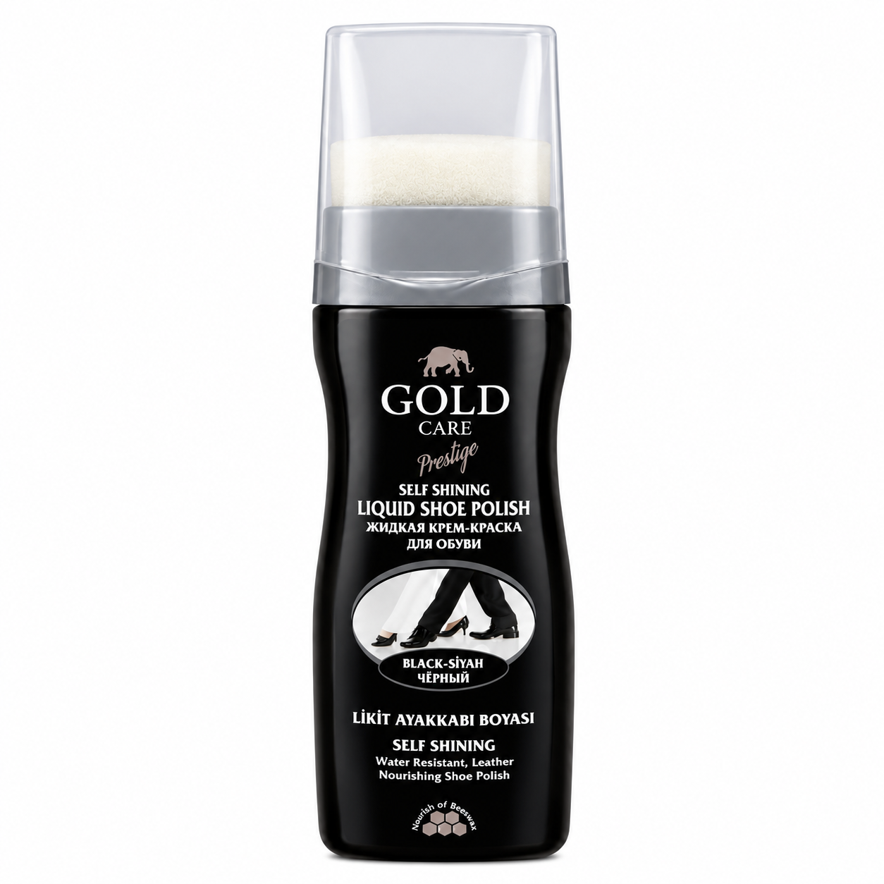 واکس مایع کفش Gold Care مشکی (خارجی)